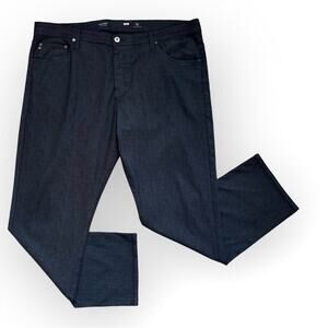 Adriano Goldschmied The Everett Navy Plaid Slim Straight Pants Men’s Size 40x32